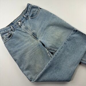 Vintage Levis 550 Relaxed Fit Tapered Leg Mom Jeans Women's 90s Faded Denim Y2K